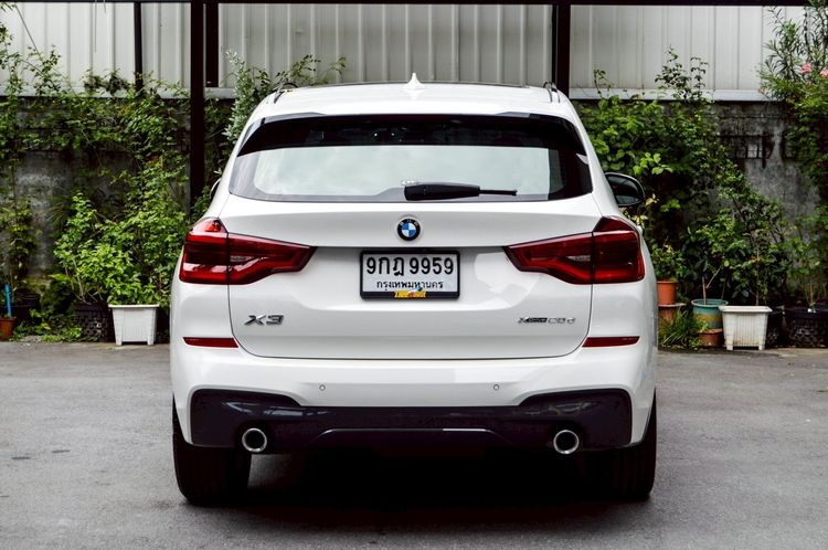 BMW X3 2020 2.0 xDrive20d 4WD Utility-car ดีเซล ไม่ติดแก๊ส เกียร์อัตโนมัติ ขาว รูปที่ 4