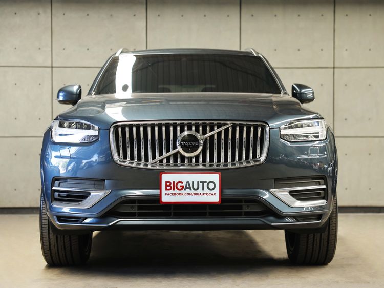 Volvo XC90 2021 2.0 T8 Inscription 4WD Utility-car ปลั๊กอินไฮบริด (PHEV) ไม่ติดแก๊ส เกียร์อัตโนมัติ น้ำเงิน รูปที่ 4
