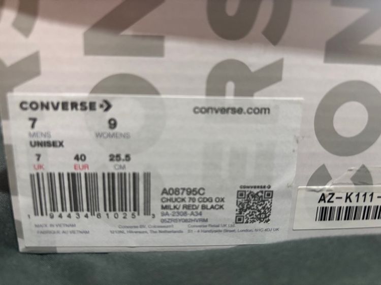 converse comme play unisex  รูปที่ 2