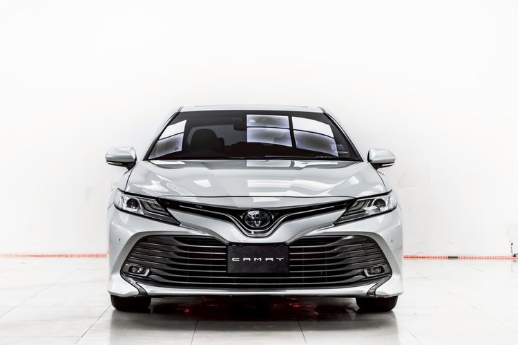 Toyota Camry 2019 2.5 HV Premium Sedan ไฮบริด ไม่ติดแก๊ส เกียร์อัตโนมัติ เทา รูปที่ 4