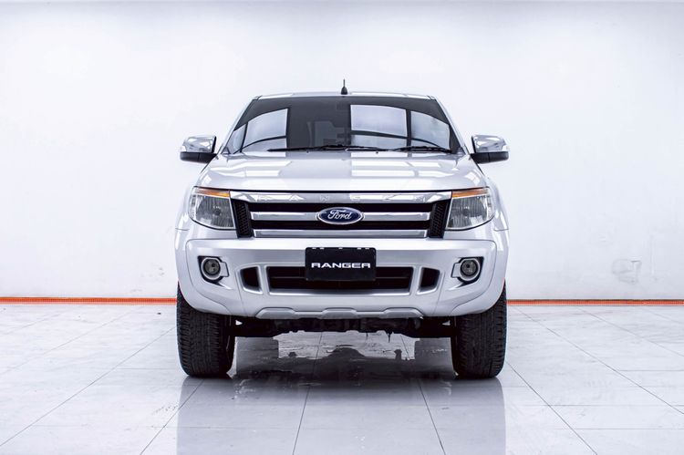Ford Ranger 2013 2.2 Hi-Rider XLT Pickup ดีเซล ไม่ติดแก๊ส เกียร์ธรรมดา เทา รูปที่ 4