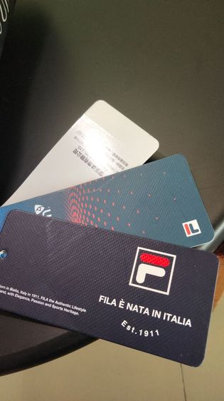 Fila cosmetic pouch กระเป๋าเครื่องสำอาง รูปที่ 9