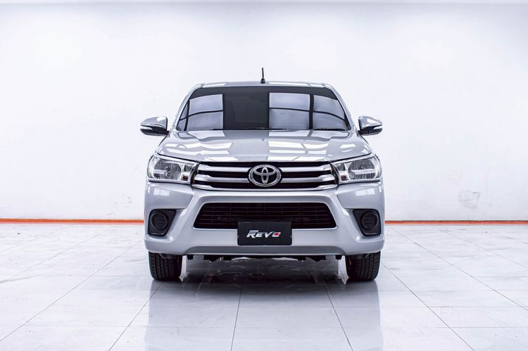 Toyota Hilux Revo 2015 2.4 E Pickup ดีเซล ไม่ติดแก๊ส เกียร์ธรรมดา เทา รูปที่ 4