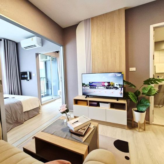 ตกแต่งครบ ขายคอนโด Plum Condo Sukhumvit 62 ชั้น 7 พร้อมเข้าอยู่ ทำเลดีใกล้ BTS บางจาก