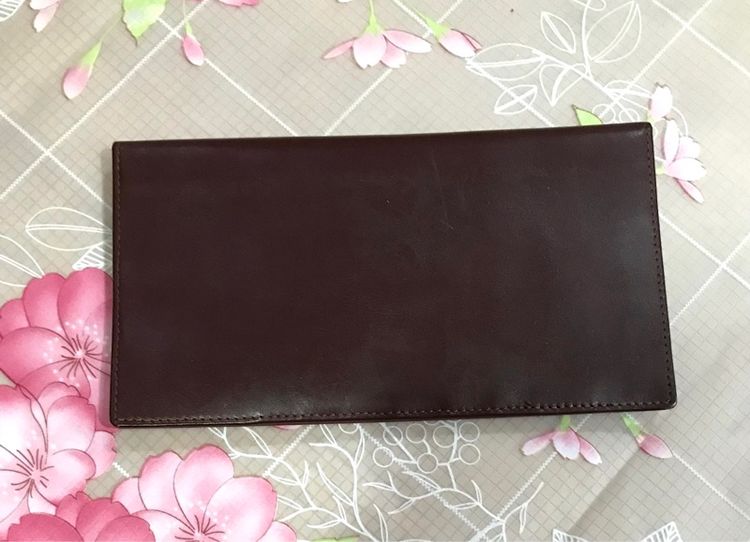 กระเป๋าเงิน หนังแท้ ทรงยาว สภาพดีมาก รูปที่ 16