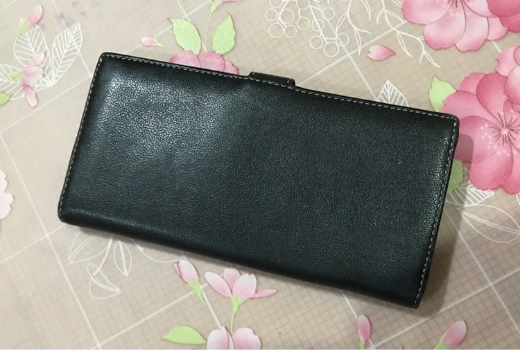 กระเป๋าเงิน หนังแท้ ทรงยาว สภาพดีมาก รูปที่ 13