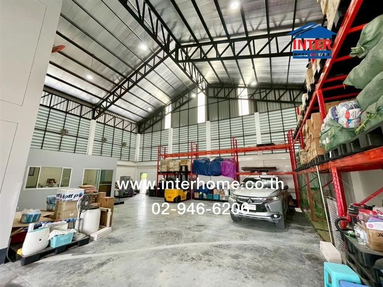 ออฟฟิศ+โกดัง 4 ชั้น 181.9 ตร.ว. โครงการแฟคทอรี่ ยาร์ด ลำลูกกา ถนนรังสิต-นครนายก ถนนเลียบมอเตอร์เวย์ ธัญบุรี ปทุมธานี รูปที่ 4