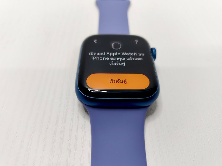ขาย APPLE Watch S7 Cellular Blue Aluminum Case Abyss Blue Sport Band มือสอง รูปที่ 7