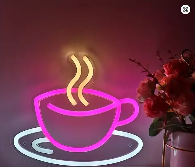 ไฟรูปถ้วยกาแฟ โอโต้ กลางคืนติด กลางวันดับ รูปที่ 2