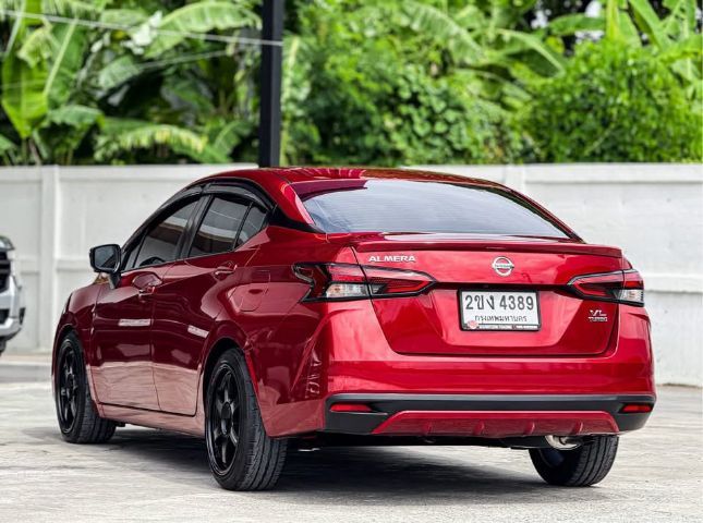 Nissan Almera 2021 1.0 VL เบนซิน เกียร์อัตโนมัติ แดง รูปที่ 3