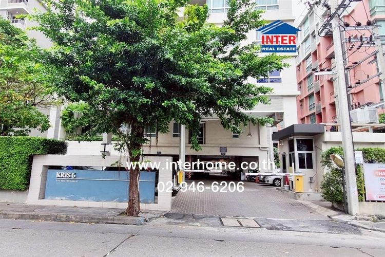 คอนโดมิเนียม 30.05 ตร.ม. เดอะคริส6 รัชดา17 ใกล้สถานีรถไฟฟ้า MRTห้วยขวาง ซอยรัชดาภิเษก17 ถนนรัชดาภิเษก ถนนสุทธิสาร เขตดินแดง กรุงเทพมหานคร