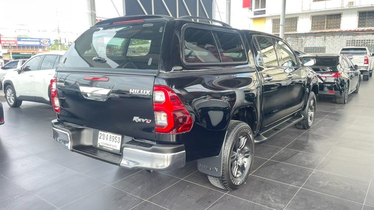 Toyota Hilux Revo 2021 2.4 Entry Pickup ดีเซล ไม่ติดแก๊ส เกียร์อัตโนมัติ ดำ รูปที่ 3