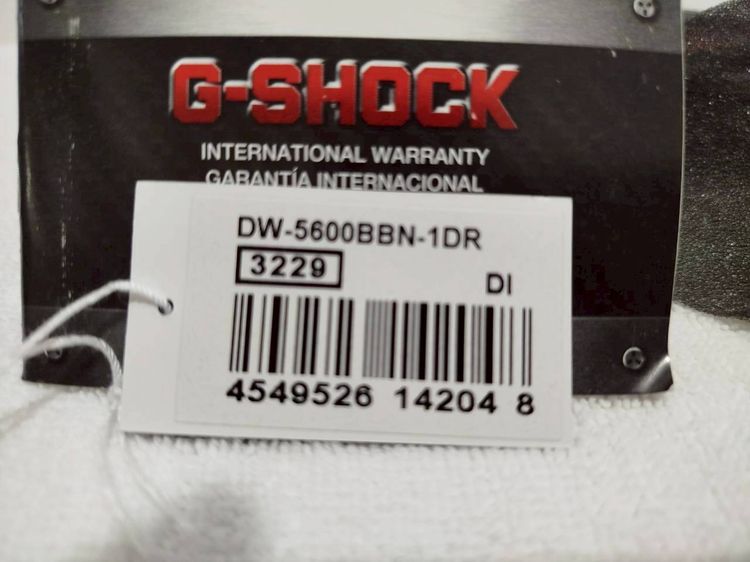 (ของแท้) นาฬิกา G Shock ยักษ์เล็ก สายผ้า ดำล้วน ตะขอเงิน รูปที่ 8