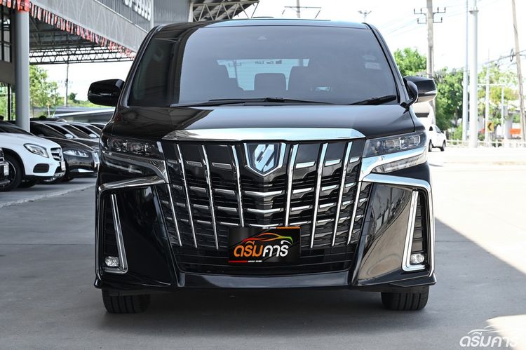 Toyota Alphard 2020 2.5 HV S 4WD Van ไฮบริด ไม่ติดแก๊ส เกียร์อัตโนมัติ ดำ รูปที่ 2