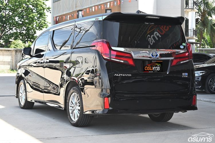 Toyota Alphard 2020 2.5 HV S 4WD Van ไฮบริด ไม่ติดแก๊ส เกียร์อัตโนมัติ ดำ รูปที่ 3