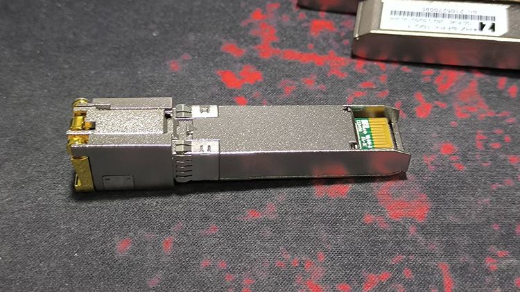 SFP+ to RJ45 Module 10G  ตีมือสองสภาพนางฟ้า รองรับ 10G ครบจบในตัวเดียว รูปที่ 8