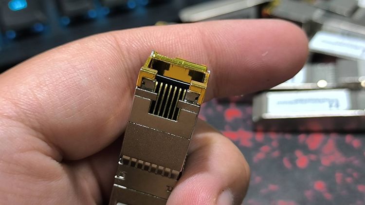 SFP+ to RJ45 Module 10G  ตีมือสองสภาพนางฟ้า รองรับ 10G ครบจบในตัวเดียว รูปที่ 5