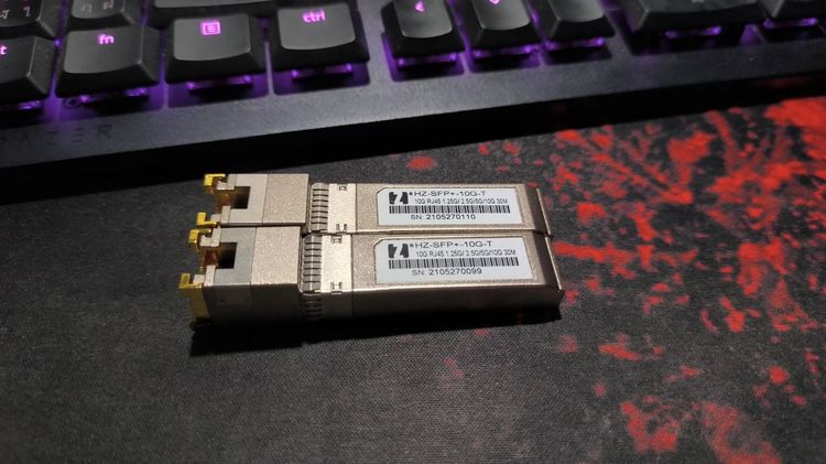 SFP+ to RJ45 Module 10G  ตีมือสองสภาพนางฟ้า รองรับ 10G ครบจบในตัวเดียว รูปที่ 4