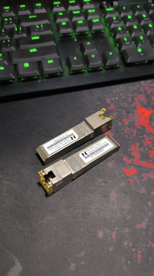 SFP+ to RJ45 Module 10G  ตีมือสองสภาพนางฟ้า รองรับ 10G ครบจบในตัวเดียว รูปที่ 2