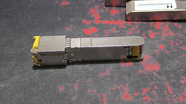SFP+ to RJ45 Module 10G  ตีมือสองสภาพนางฟ้า รองรับ 10G ครบจบในตัวเดียว รูปที่ 9