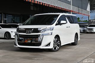 Toyota Vellfire 2.5 ZG Edition ตัวท็อปสุด เบนซินล้วน MNC ไมเนอร์เชนจ์ ปี 2018 รหัสสินค้า BIED