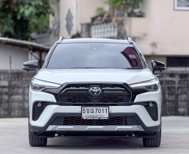 Toyota Corolla Cross 2023 1.8 Hybrid Premium Safety ไฮบริด เกียร์อัตโนมัติ ขาว รูปที่ 3