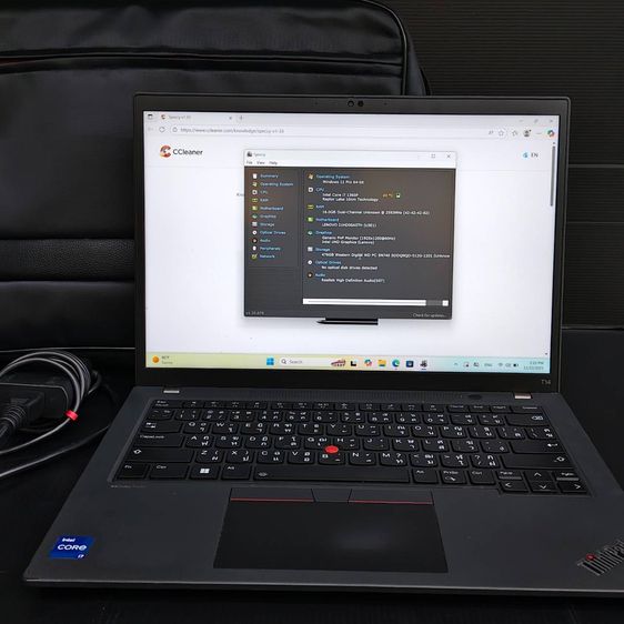 Lenovo ThinkPad T14 Gen 4  สภาพสวย แรงพร้อมใช้ + ประกันยาวถึง พ.ย. 2026 รูปที่ 10
