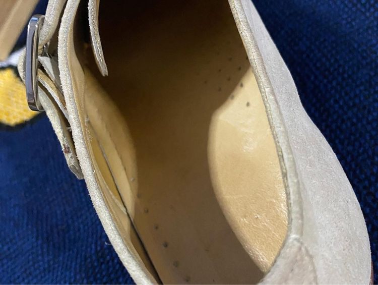 Vintage Nubuck leather England Oxford SHOES รูปที่ 5