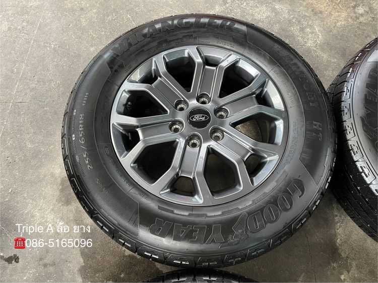 ✨ล้อแม็กพร้อมยางใหม่ป้ายแดง✨Ford Next-Gen Wildtrak ขอบ 18💖ใหม่กริ๊บ💖 รูปที่ 4