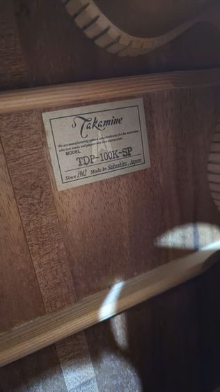 Takamine TDP-100K SP รูปที่ 12