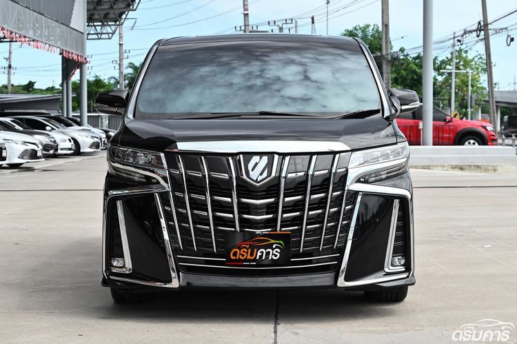 Toyota Alphard 2019 2.5 S C-Package Van เบนซิน ไม่ติดแก๊ส เกียร์อัตโนมัติ ดำ รูปที่ 2