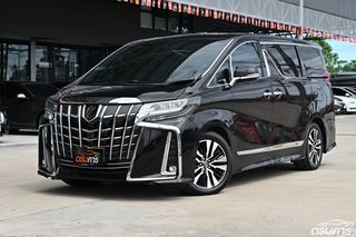 รถตู้ VIP มือสอง Toyota Alphard 2.5 ปี 2019 S C-Package หน้าใหม่ ไมล์แท้ 4X,XXX km. ออปชั่นเต็มล้น (รหัสสินค้า  GAG)