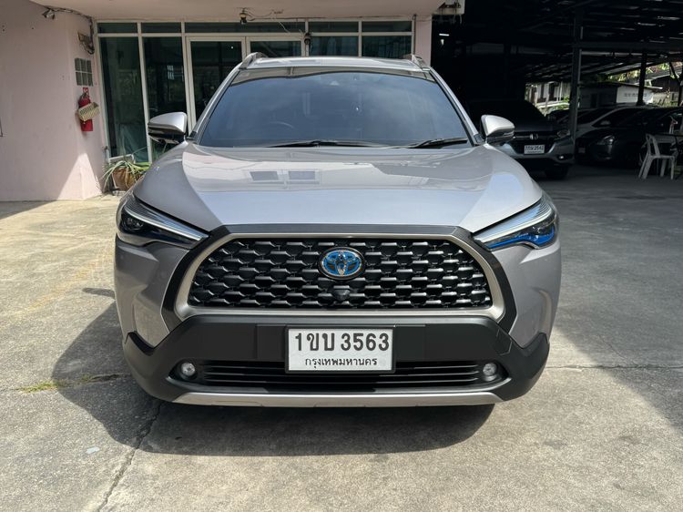 Toyota Corolla Cross 2020 1.8 Hybrid Premium Safety Utility-car ไฮบริด ไม่ติดแก๊ส เกียร์อัตโนมัติ เทา รูปที่ 2