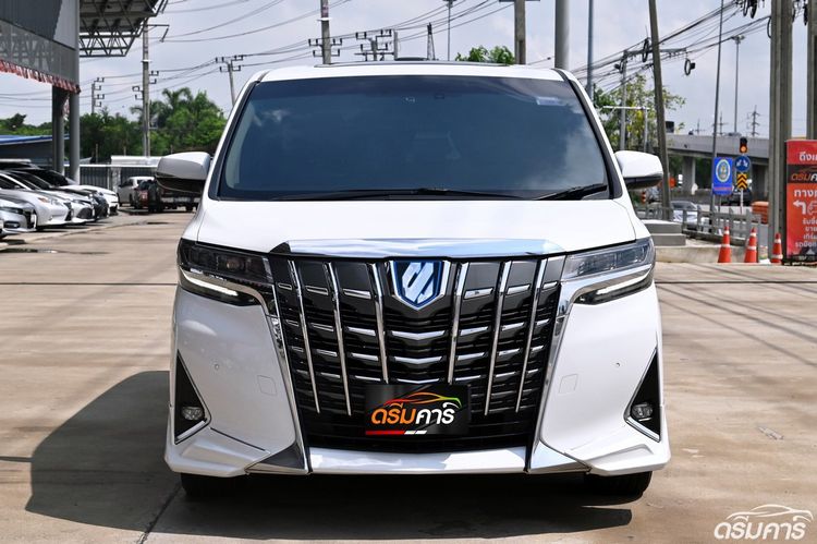 Toyota Alphard 2018 2.5 HV 4WD Van ไฮบริด ไม่ติดแก๊ส เกียร์อัตโนมัติ ขาว รูปที่ 2