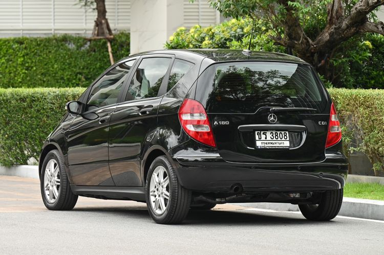 Mercedes-Benz A-Class 2007 A180 Sedan ดีเซล ไม่ติดแก๊ส เกียร์อัตโนมัติ ดำ รูปที่ 3