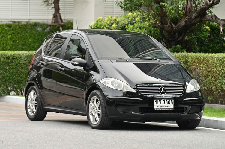 Mercedes-Benz A-Class 2007 A180 Sedan ดีเซล ไม่ติดแก๊ส เกียร์อัตโนมัติ ดำ รูปที่ 2