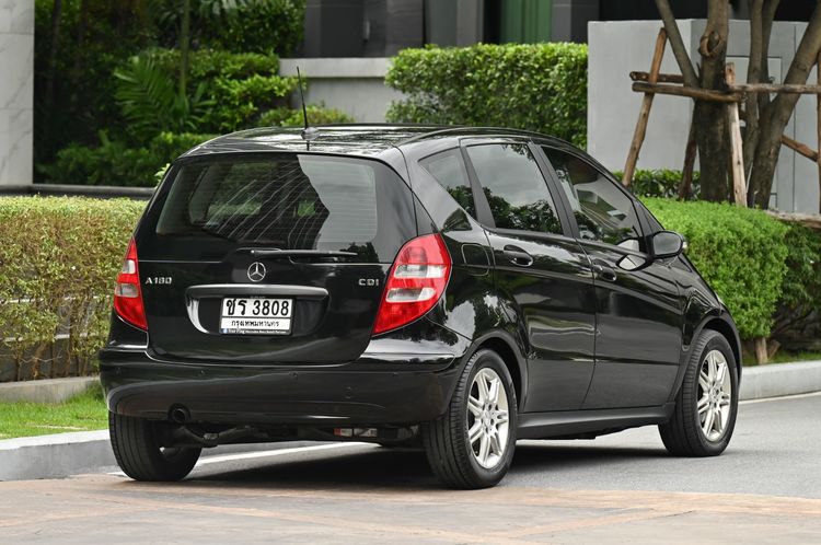 Mercedes-Benz A-Class 2007 A180 Sedan ดีเซล ไม่ติดแก๊ส เกียร์อัตโนมัติ ดำ รูปที่ 4