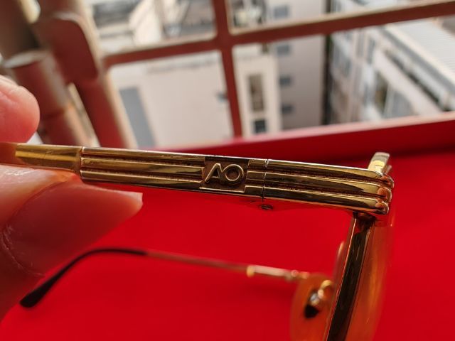 ขายกรอบแว่นตา AO FUL-VUE 9077 20 k (สีทอง) รูปที่ 4