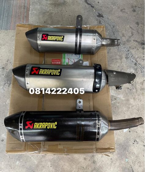 ท่อ มอเตอร์ไซค์ akrapovic 