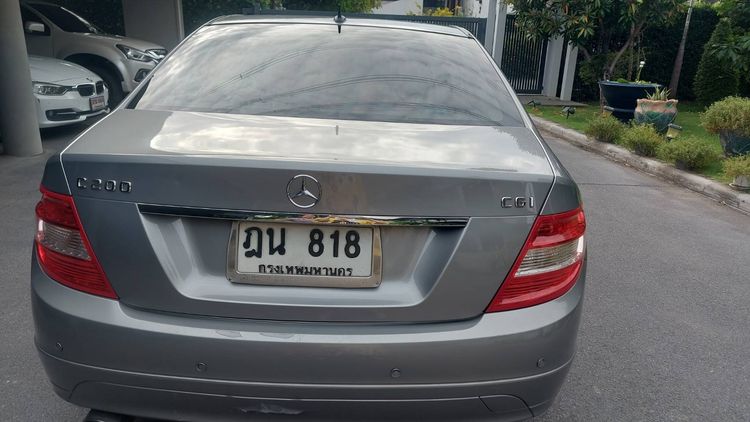 Mercedes-Benz C-Class 2010 C200 CGI Sedan เบนซิน ไม่ติดแก๊ส เกียร์อัตโนมัติ เทา รูปที่ 4