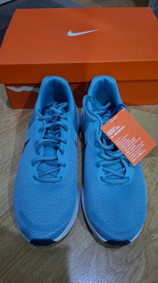 รองเท้าวิ่ง Nike Revolution 7 Unisex สีฟ้า มือหนึ่งสภาพใหม่ พร้อมกล่อง