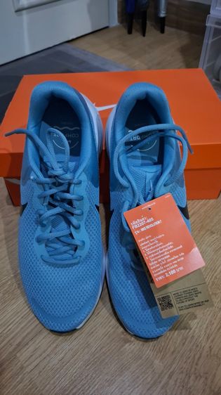 รองเท้าวิ่ง Nike Revolution 7 Unisex สีฟ้า มือหนึ่งสภาพใหม่ พร้อมกล่อง รูปที่ 3