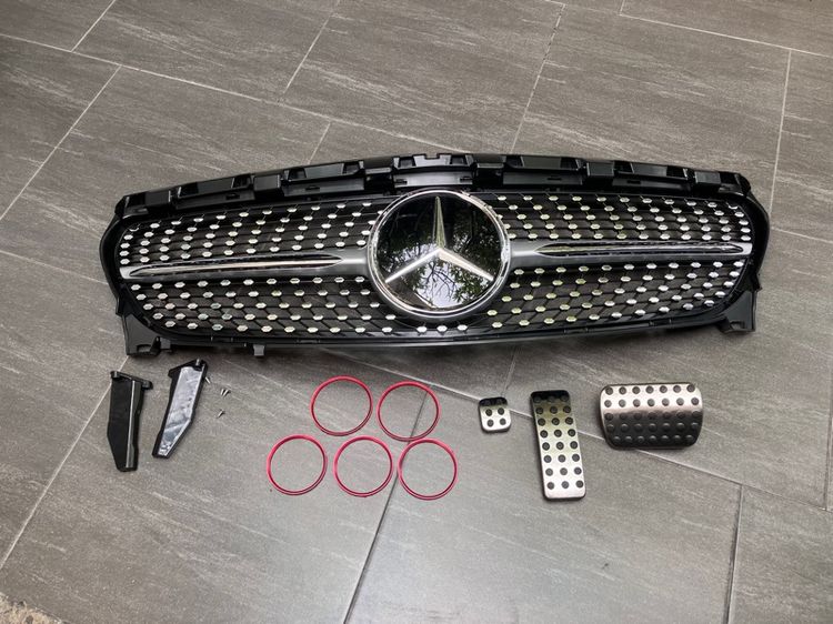 กระจังหน้า Benz CLA W117 Daimond AMG รุ่นดาวกระจก ใส่ CLA200 , CLA250 , CLA45 ของใหม่ รูปที่ 8