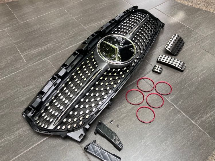 กระจังหน้า Benz CLA W117 Daimond AMG รุ่นดาวกระจก ใส่ CLA200 , CLA250 , CLA45 ของใหม่ รูปที่ 9