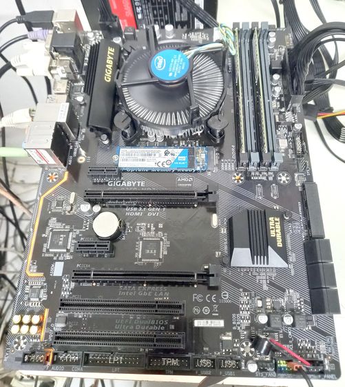 Intel CORE i5 Gen7 7500 เมนบอร์ด 1151 GIGABYTE GA-B250-HD3 SSD WD 250GB RAM DDR4 8GB รูปที่ 5