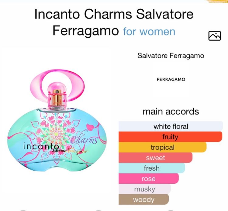 น้ำหอมแท้ 💯 Salvatore Ferragamo Incanto Charms EDT 100 ml (No Box ของแท้ ราคาดี หอมหวานสดใส ใช้ได้ทุกวัน รูปที่ 2