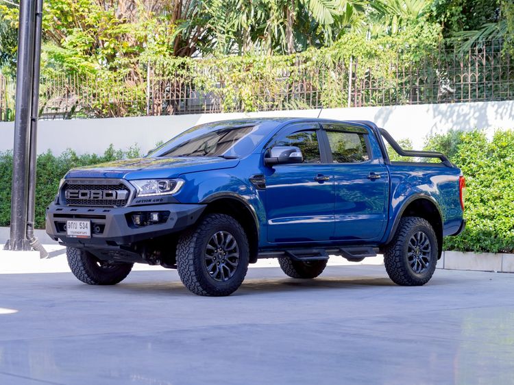 Ford Ranger 2021 2.0 Bi-Turbo 4WD Pickup ดีเซล ไม่ติดแก๊ส เกียร์อัตโนมัติ น้ำเงิน รูปที่ 3