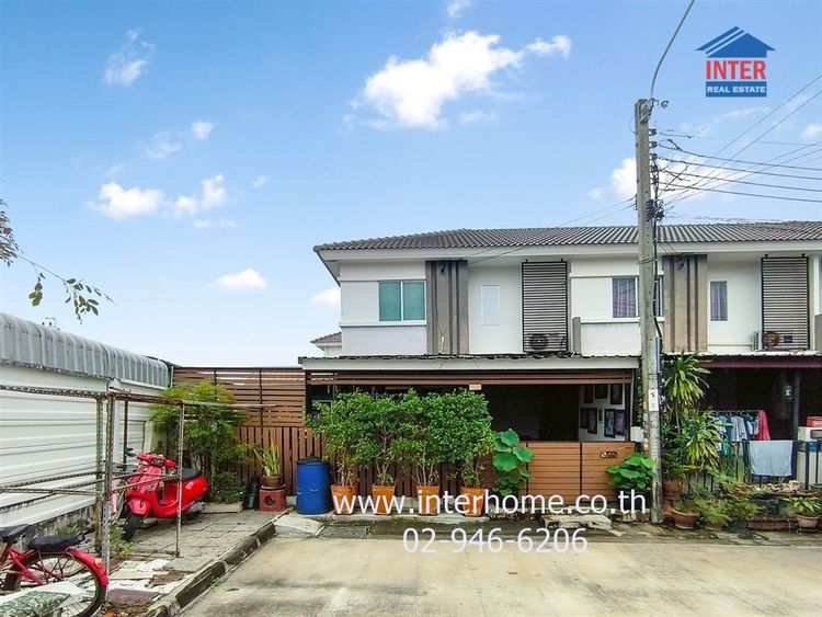 ทาวน์เฮ้าส์ 2 ชั้น 29.9 ตร.ว. หมู่บ้านพฤกษา82 ประชาอุทิศ-พระราม2 ถนนประชาอุทุทิศ ถนนประชาอุทิศ-คู่สร้าง พระสมุทรเจดีย์ สมุทรปราการ