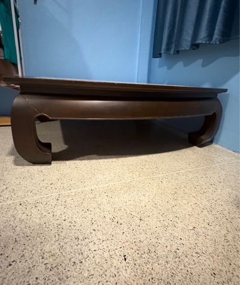 ตั่งไม้สักหินอ่อนขาคู้ รูปที่ 6