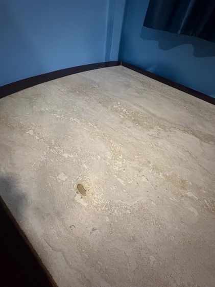 ตั่งไม้สักหินอ่อนขาคู้ รูปที่ 5